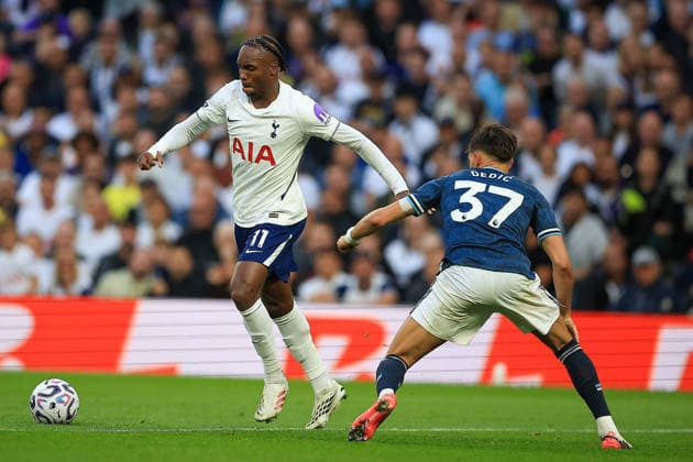 Tottenham Hotspur v Newcastle United, Premier League Tottenham Hotspur Forward Mathys Tel (11) during the Premier League match between Tottenham Hotspur and Newcastle United at Tottenham Hotspur Stadium, London, UK on 29 August 2026. London Tottenham Hotspur Stadium London UK Editorial use only DataCo restrictions apply See www.football-dataco.com , Copyright: xChrisxFoxwellx PSI-24771-0090