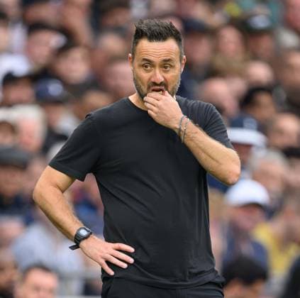29 August 2026 - Tottenham Hotspur v Newcastle United - Premier League - Tottenham Hotspur Stadium - London. Tottenham Hotspur v Newcastle United - Premier League - Tottenham Hotspur Stadium - London. Tottenham Manager Roberto De Zerbi. Picture : Mark Pain LONDON England  Copyright: xMarkxPainx