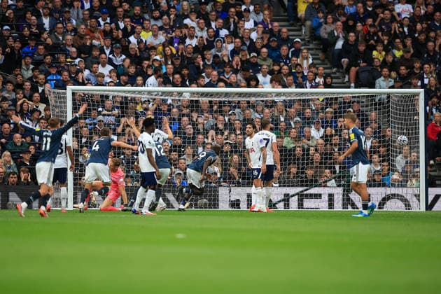 Tottenham Hotspur v Newcastle United, Premier League GOAL Newcastle United Forward Yoane Wissa (9) makes it 0-2during the Premier League match between Tottenham Hotspur and Newcastle United at Tottenham Hotspur Stadium, London, UK on 29 August 2026. London Tottenham Hotspur Stadium London UK Editorial use only DataCo restrictions apply See www.football-dataco.com , Copyright: xChrisxFoxwellx PSI-24771-0109
