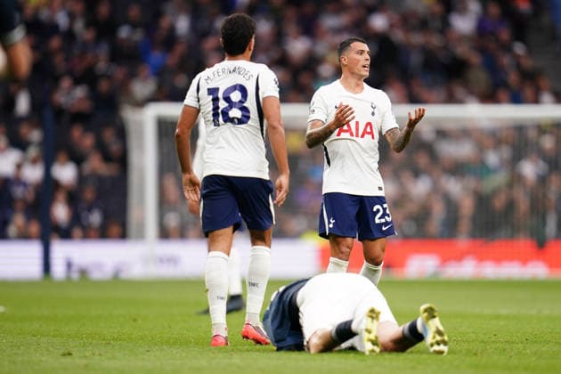 Premier League: Tottenham Hotspur v Newcastle Untied Pedro Porro of Tottenham Hotspur during the Premier League match Tottenham Hotspur vs Newcastle Untied at Tottenham Hotspur Stadium, London, United Kingdom on 29 August 2026 (Photo by Harvey Murphy News Images) Copyright: xHarveyxMurphy NewsxImagesx