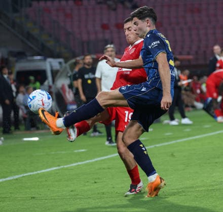 August 29, 2026, Monza: Udinese s mildfielder Jurgen Ekkelenkamp in action against AC Monza s defender Samuele Birindelli iduring the Italian Serie A soccer match between AC Monza and Udinese at U-Power Stadium in Monza, Italy, 29 August 2026. ANSA ROBERTO BREGANI. Soccer: Serie A; AC Monza-Udinese  - ZUMAa110 20260829_zaf_a110_021 Copyright: xRobertoxBreganix