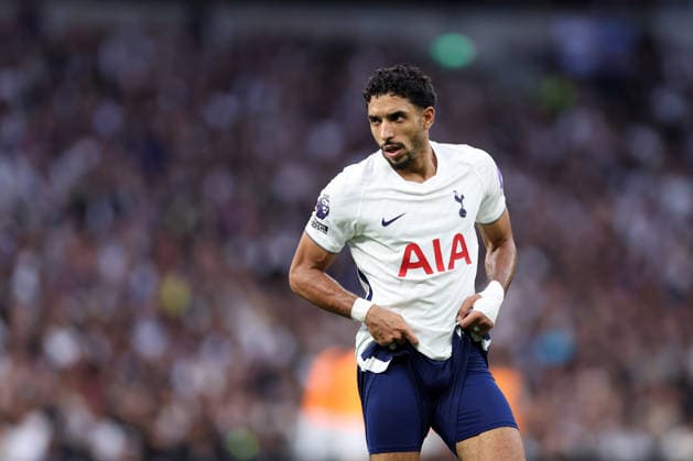 London, England, 29th August 2026. Omar Marmoush of Tottenham Hotspur during the Tottenham Hotspur vs Newcastle United Premier League match at the Tottenham Hotspur Stadium, London. Picture credit should read: David Klein Sportimage EDITORIAL USE ONLY. No use with unauthorised audio, video, data, fixture lists, club league logos or live services. Online in-match use limited to 120 images, no video emulation. No use in betting, games or single club league player publications. SPI_025_DK_Spurs_Newcastle SPI-4941-0025