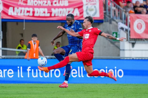 IPA87906469 - Lorenzo Lucchesi (AC Monza) during the AC Monza vs. Udinese Calcio Italian Serie A soccer match in Monza, Italy, on August 29, 2026  Copyright: xLucaxRossini IPAxSportx xx 87906469