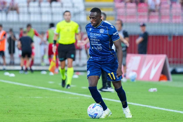 IPA87906453 - Hassane Kamara (Udinese Calcio) during the AC Monza vs. Udinese Calcio Italian Serie A soccer match in Monza, Italy, on August 29, 2026  Copyright: xLucaxRossini IPAxSportx xx 87906453