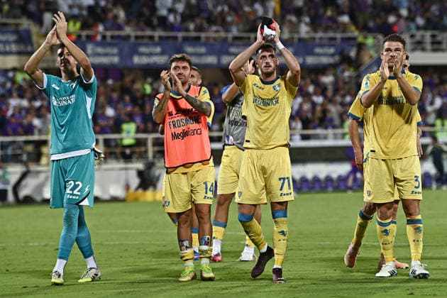 Mp Firenze 29 08 2026 - campionato di calcio Serie A Fiorentina-Frosinone foto Matteo Papini Image nella foto: Frosinone 