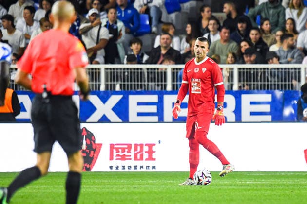 FOOTBALL : AJ Auxerre vs SCO Angers - Ligue 1 - JournÃ e 2 - 29 08 2026 Anthony Lopes (ANGERS SCO) AuxerreFrance  Copyright: xBaptistexAutissierx
