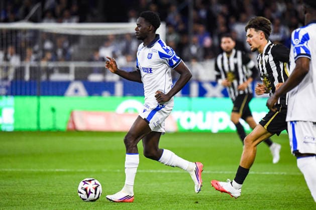FOOTBALL : AJ Auxerre vs SCO Angers - Ligue 1 - JournÃ e 2 - 29 08 2026 Naouirou Ahamada (AJ Auxerre) AuxerreFrance  Copyright: xBaptistexAutissierx