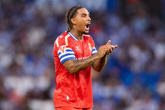 August 29, 2026, San Sebastian, Guipuzcoa, Spain: Tyrhys Dolan of RCD Espanyol reacts during the LaLiga EA Sports match between Real Sociedad and RCD Espanyol at Anoeta on August 29, 2026, in San Sebastian, Spain. San Sebastian Spain - ZUMAa181 20260829_zaa_a181_126 Copyright: xRicardoxLarreinax
