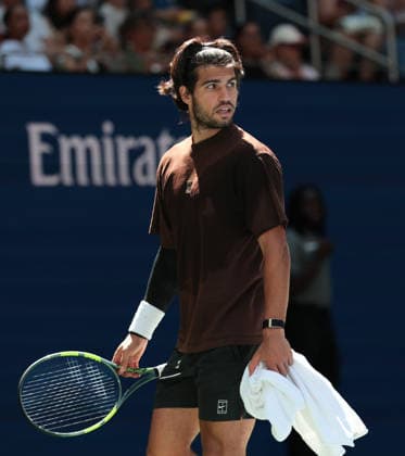 Carlos Alcaraz, Training, Practice, U.S. Open Championships, Billie Jean King National Tennis Center, Flushing Meadows, New York, USA Copyright: xJuergenxHasenkopfx