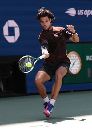 Carlos Alcaraz, Training, Practice, U.S. Open Championships, Billie Jean King National Tennis Center, Flushing Meadows, New York, USA Copyright: xJuergenxHasenkopfx