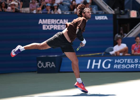 Carlos Alcaraz, Training, Practice, U.S. Open Championships, Billie Jean King National Tennis Center, Flushing Meadows, New York, USA Copyright: xJuergenxHasenkopfx