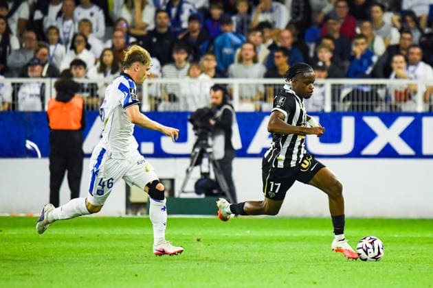 FOOTBALL : AJ Auxerre vs SCO Angers - Ligue 1 - JournÃ e 2 - 29 08 2026 Joseph Kalulu (ANGERS SCO) AuxerreFrance  Copyright: xBaptistexAutissierx