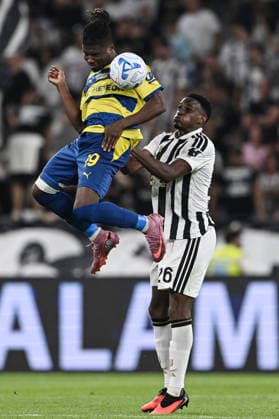 Cm Torino 29 08 2026- campionato di calcio serie A Juventus-Parma foto Cristiano Mazzi Image nella foto: El Bilal ToureÕ-Jhon Lucumi 