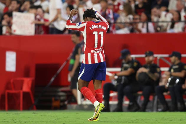 ESP: Sevilla FC - Atletico de Madrid. La Liga EA Sports. Matchday 3 Ademola Lookman of Atletico de Madrid during the La Liga EA Sports match between Sevilla FC and Atletico de Madrid played at Ramon Sanchez Pizjuan Stadium on August 29, 2026 in Sevilla, Spain. kpng Copyright: xAntonioxPozox xPRESSINPHOTOx AP_2627_SEV_ATM_026