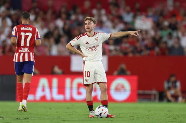 ESP: Sevilla FC - Atletico de Madrid. La Liga EA Sports. Matchday 3 Peque of Sevilla FC during the La Liga EA Sports match between Sevilla FC and Atletico de Madrid played at Ramon Sanchez Pizjuan Stadium on August 29, 2026 in Sevilla, Spain. kpng Copyright: xAntonioxPozox xPRESSINPHOTOx AP_2627_SEV_ATM_030