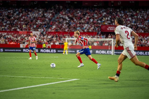 ESP LaLiga EA Sports: Sevilla FC vs. Atlético de Madrid during LaLiga EA Sports, a match between Sevilla FC and Atlético de Madrid played at the Ramón Sánchez Pizjuán Stadium in Seville on August 29, 2026, in Spain. Spanish Soccer Copyright: xAgenciaxLOFx