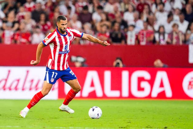 August 29, 2026, Sevilla, Sevilla, Spain: David Hancko of Atletico de Madrid in action during the Spanish league, LaLiga EA Sports, football match played between Sevilla FC and Atletico de Madrid at Ramon Sanchez-Pizjuan stadium on August 29, 2026, in Sevilla, Spain. Sevilla Spain - ZUMAa181 20260829_zaa_a181_168 Copyright: xJoaquinxCorcherox