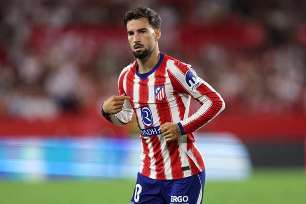 ESP: Sevilla FC - Atletico de Madrid. La Liga EA Sports. Matchday 3 Alex Baena of Atletico de Madrid celebrates after scoring the 0-3 during the La Liga EA Sports match between Sevilla FC and Atletico de Madrid played at Ramon Sanchez Pizjuan Stadium on August 29, 2026 in Sevilla, Spain. kpng Copyright: xAntonioxPozox xPRESSINPHOTOx AP_2627_SEV_ATM_036