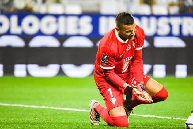 FOOTBALL : AJ Auxerre vs SCO Angers - Ligue 1 - JournÃ e 2 - 29 08 2026 Anthony Lopes (ANGERS SCO) AuxerreFrance  Copyright: xBaptistexAutissierx