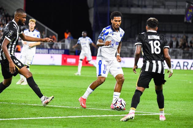FOOTBALL : AJ Auxerre vs SCO Angers - Ligue 1 - JournÃ e 2 - 29 08 2026 Danny Namaso (AJ Auxerre) AuxerreFrance  Copyright: xBaptistexAutissierx