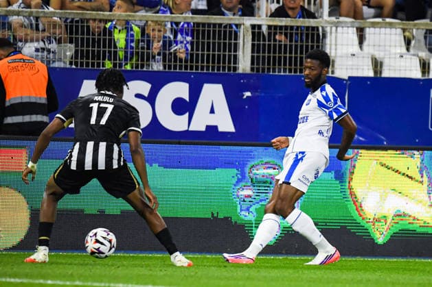 FOOTBALL : AJ Auxerre vs SCO Angers - Ligue 1 - JournÃ e 2 - 29 08 2026 JosuÃ Casimir (AJ Auxerre) AuxerreFrance  Copyright: xBaptistexAutissierx