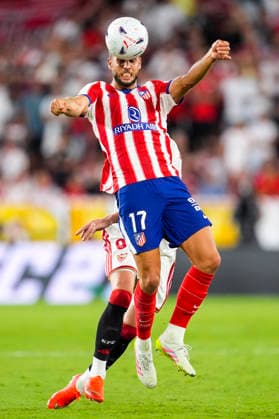 August 29, 2026, Sevilla, Sevilla, Spain: David Hancko of Atletico de Madrid in action during the Spanish league, LaLiga EA Sports, football match played between Sevilla FC and Atletico de Madrid at Ramon Sanchez-Pizjuan stadium on August 29, 2026, in Sevilla, Spain. Sevilla Spain - ZUMAa181 20260829_zaa_a181_205 Copyright: xJoaquinxCorcherox
