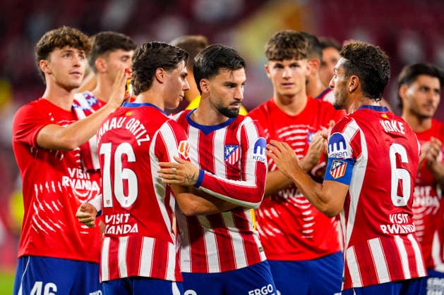 August 29, 2026, Sevilla, Sevilla, Spain: Alex Baena of Atletico de Madrid gestures during the Spanish league, LaLiga EA Sports, football match played between Sevilla FC and Atletico de Madrid at Ramon Sanchez-Pizjuan stadium on August 29, 2026, in Sevilla, Spain. Sevilla Spain - ZUMAa181 20260829_zaa_a181_206 Copyright: xJoaquinxCorcherox