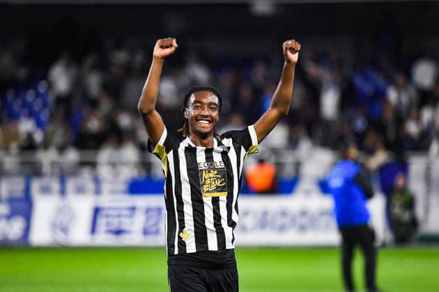 FOOTBALL : AJ Auxerre vs SCO Angers - Ligue 1 - JournÃ e 2 - 29 08 2026 Bane Diatta (ANGERS SCO) AuxerreFrance  Copyright: xBaptistexAutissierx