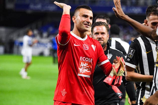 FOOTBALL : AJ Auxerre vs SCO Angers - Ligue 1 - JournÃ e 2 - 29 08 2026 Anthony Lopes (ANGERS SCO) AuxerreFrance  Copyright: xBaptistexAutissierx
