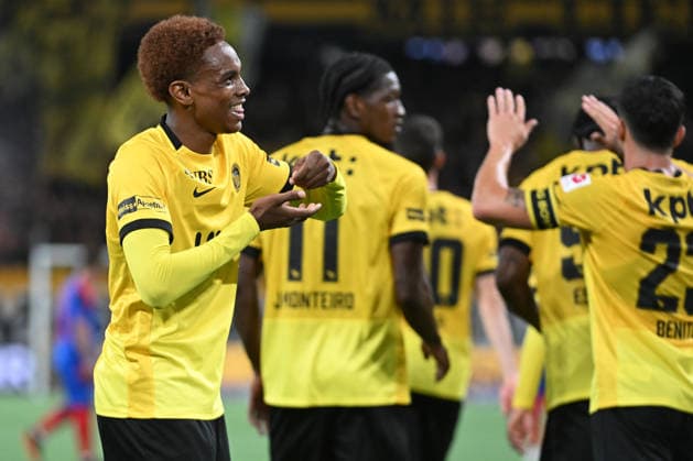 BERN, SWITZERLAND, AUGUST 29, during the Swiss Super League match between BSC Young Boys and FC Basel 1893 at Wankdorf Stadium on August 29, 2026, in Bern, Switzerland; Bern, Wankdorf Stadium, Bern, Switzerland Copyright: xJustPictures.ch ManuelxWinterbergerx jp-en-EuSpIm-MWI_2915