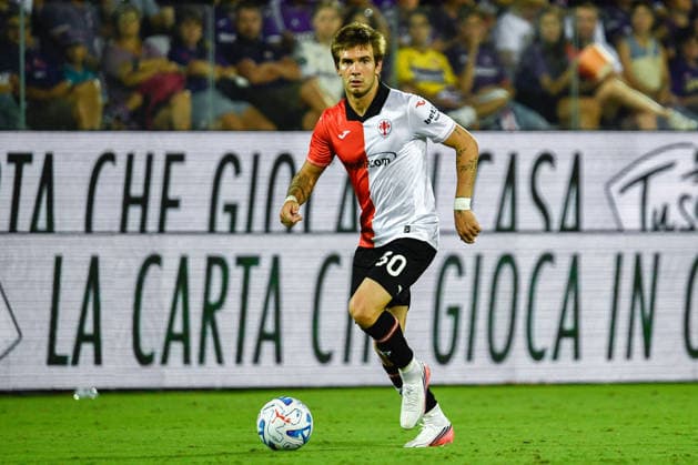 SOCCER - Serie A - ACF Fiorentina vs. Frosinone Calcio Photo by IPA ABACAPRESS.COM87912406 - Franco Mastantuono (Fiorentina) during the ACF Fiorentina vs. Frosinone Calcio Serie A soccer match in Florence, Italy, on August 29, 2026 Florence Italy  Copyright: xIPAxSport ABACAx