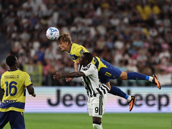 SOCCER - Serie A - Juventus FC vs. Parma Calcio Photo by IPA ABACAPRESS.COM87912378 - Pontus Almqvist plays in the 2025–2026 Serie A match between Juventus and Parma in Turin on Saturday, August 29, 2026. (Photo by Loris Roselli). Turin Italy  Copyright: xIPAxSport ABACAx
