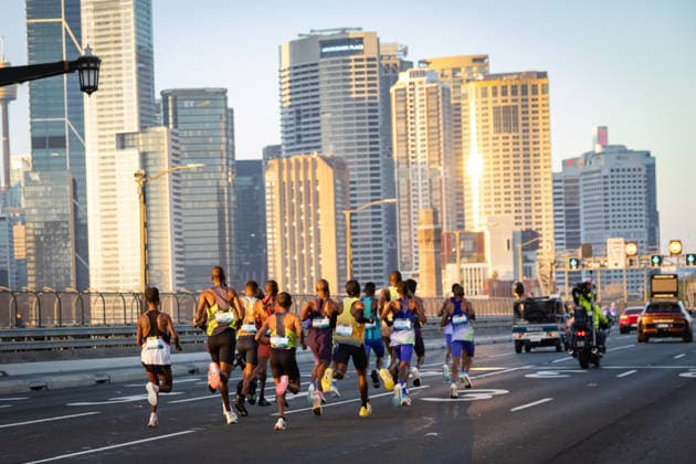 2026 SYDNEY MARATHON, Competitors during the 2026 Sydney Marathon in Sydney, Sunday, August 30, 2026. ( NO ARCHIVING, EDITORIAL USE ONLY SYDNEY NEW SOUTH WALES AUSTRALIA  Copyright: xNADIRxKINANIx 20260830180045717030