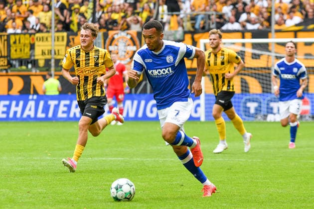 Oliver Schmitt SV Meppen, 7, Single Frame, Action, 08 29 2026, Aachen, Germany, Soccer, 3rd Division, TSV Alemannia Aachen vs. SV Meppen, Soccer, 3rd Division, TSV Alemannia Aachen vs. SV Meppen, DFB and DFL regulations prohibit any use of photographs as image sequences and or quasi-video xmhx