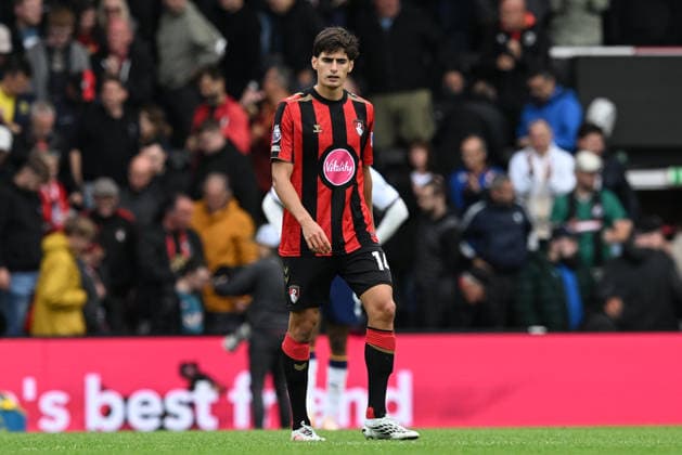 Bournemouth v Everton, Premier League Antonio Silva (14) of AFC Bournemouth during the Premier League match between Bournemouth and Everton at the Vitality Stadium, Bournemouth, UK on 29 August 2026. Bournemouth Vitality Stadium Dorset UK Editorial use only DataCo restrictions apply See www.football-dataco.com , Copyright: xGrahamxHuntx PSI-24762-0285