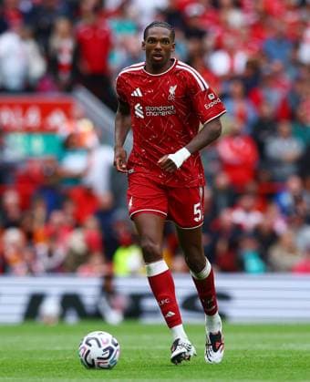 Jeremy Jacquet of Liverpool Liverpool v Nottingham Forest, Premier League Football, Football, Anfield, Liverpool, UK - 29 Aug 2026Liverpool Anfield United Kingdom EDITORIAL USE ONLY No use with unauthorised audio, video, data, fixture lists, club league logos or live services. Online in-match use limited to 120 images, no video emulation. No use in betting, games or single club league player publications.  Copyright: xMattxWest Shutterstockx 17118964cj