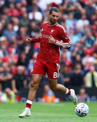 Dominik Szoboszlai of Liverpool Liverpool v Nottingham Forest, Premier League Football, Football, Anfield, Liverpool, UK - 29 Aug 2026Liverpool Anfield United Kingdom EDITORIAL USE ONLY No use with unauthorised audio, video, data, fixture lists, club league logos or live services. Online in-match use limited to 120 images, no video emulation. No use in betting, games or single club league player publications.  Copyright: xMattxWest Shutterstockx 17118964cs