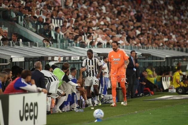 IPA87915350 - Jonathan David of Juventus FC during the 2026 27 Italian Serie A soccer match between Juventus FC and Parma Calcio on August 29, 2026, at Allianz Stadium in Turin, Italy. Photo by Nderim KACELI  Copyright: xNderimxKaceli IPAxSportx xx 87915350