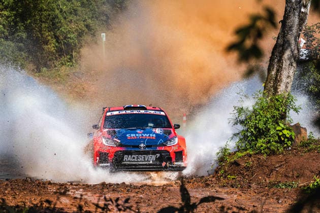 AUTO - WRC, Motorsport Rallye, WM - RALLY DEL PARAGUAY 2026 26 Gus GREENSMITH, Jonas ANDERSSON, Toyota GR Yaris, action during the 2026 Rally del Paraguay, 11th round of the 2026 WRC World Rally Car Championship, from August 27 to 30, 2026 at Encarnacion, Itapua, Paraguay - EncarnacionParaguay  Copyright: xNikosxKatikisx