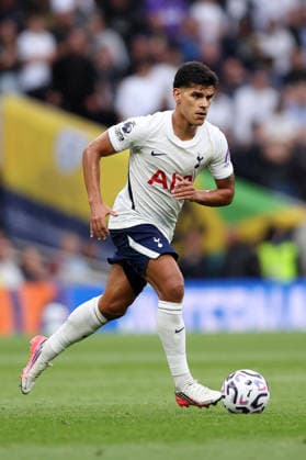 London, England, 29th August 2026. Mateus Fernandes of Tottenham Hotspur during the Tottenham Hotspur vs Newcastle United Premier League match at the Tottenham Hotspur Stadium, London. Picture credit should read: David Klein Sportimage EDITORIAL USE ONLY. No use with unauthorised audio, video, data, fixture lists, club league logos or live services. Online in-match use limited to 120 images, no video emulation. No use in betting, games or single club league player publications. SPI_131_DK_Spurs_Newcastle SPI-4941-0129