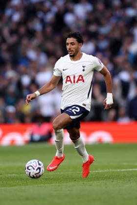 London, England, 29th August 2026. Omar Marmoush of Tottenham Hotspur during the Tottenham Hotspur vs Newcastle United Premier League match at the Tottenham Hotspur Stadium, London. Picture credit should read: David Klein Sportimage EDITORIAL USE ONLY. No use with unauthorised audio, video, data, fixture lists, club league logos or live services. Online in-match use limited to 120 images, no video emulation. No use in betting, games or single club league player publications. SPI_145_DK_Spurs_Newcastle SPI-4941-0143