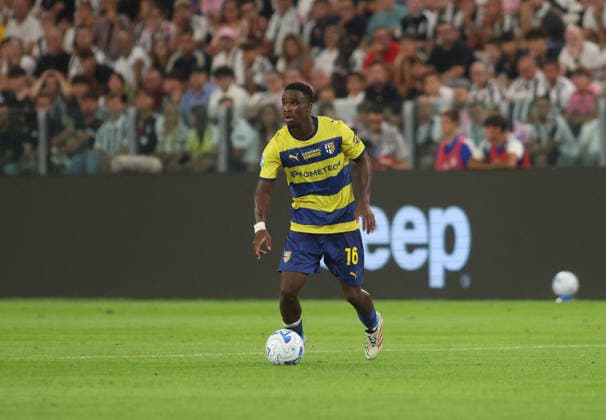SOCCER - Serie A - Juventus FC vs. Parma Calcio Photo by IPA ABACAPRESS.COM87915353 - Lamine Keita of Parma Calcio during the 2026–27 Italian Serie A soccer match between Juventus FC and Parma Calcio on August 29, 2026, at Allianz Stadium in Turin, Italy. Photo by Nderim KACELI Turin Italy  Copyright: xIPAxSport ABACAx