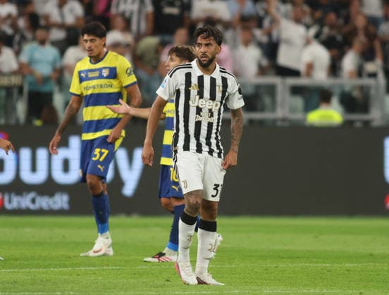 SOCCER - Serie A - Juventus FC vs. Parma Calcio Photo by IPA ABACAPRESS.COM87915349 - Nico Gonzalez of Juventus FC during the 2026 27 Italian Serie A soccer match between Juventus FC and Parma Calcio on August 29, 2026, at Allianz Stadium in Turin, Italy. Photo by Nderim KACELI Turin Italy  Copyright: xIPAxSport ABACAx