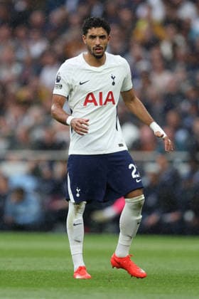 Tottenham gegen Newcastle, 29. August 2026, London, Premier League, Fußball: Tottenham Hotspur gegen Newcastle United. Omar Marmoush von Tottenham Hotspur. Foto: Charlotte Wilson, Offside, London, Großbritannien  Copyright: xCharlottexWilsonx xOffsidexOffside