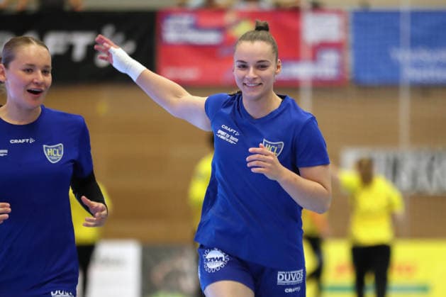 Handball, Alsco HBF1 HC Leipzig vs. Borussia Dortmund, August 29, 2026, Emely Theilig 10, HC Leipzig Alsco Women s Handball Bundesliga HBF1, 2026–2027 season, Matchday 1: HC Leipzig vs. Borussia Dortmund on August 29, 2026, at the Markranstädt Sports Center Copyright: xBEAUTIFULxSPORTS JanxKaeferx