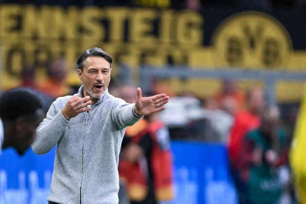 1. Bundesliga 26 27 - Borussia Dortmund - Hamburger SV am 29.08.2026 an der Bremer Brücke in Osnabrück Trainer Niko Kovac (Dortmund) gibt lautstark Anweisungen *** 1 Bundesliga 26 27 Borussia Dortmund vs. Hamburger SV on August 29, 2026, at the Bremer Brücke in Osnabrück; Coach Niko Kovac of Dortmund shouts out instructions MT