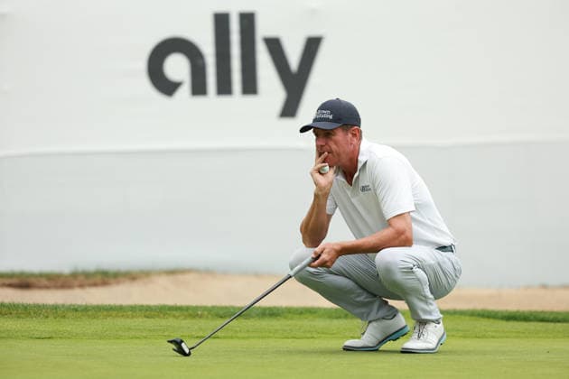 The Ally Challenge GRAND BLANC,MICHIGAN-AUGUST 29: Michael Wright of Australia waits on the 17th green during the second round of The Ally Challenge presented by McLaren at Warwick Hills Golf & Country Club, Grand Blanc, MI, USA Saturday, August 29, 2026. Grand Blanc Michigan United States  Copyright: xJorgexLemusx originalFilename:lemus-theallyc260829_npSJr.jpg