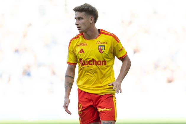 Michal Skoras seen during Ligue 1 26 27 game between teams of RSC Strasbourg and RC Lens at Stade de la Meinau (Benjamin Faes Ball Raw Images) Strasbourg Stade de la Meinau France Copyright: xBenjaminxFaesx 0W4A5866