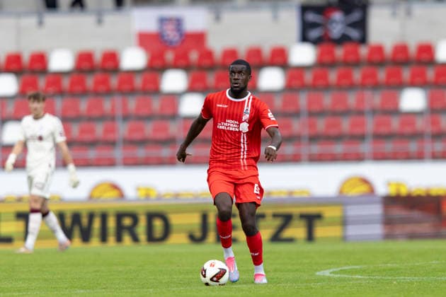 Northeast Regional League: FC Rot Weiß Erfurt vs. BFC Preussen Erfurt, August 29, 2026; Benny Boboy, 27, FC Rot Weiß Erfurt; Northeast Regional League: FC Rot Weiß Erfurt vs. BFC Preussen, Steigerwaldstadion, Erfurt, August 29, 2026 Copyright: xBEAUTIFULxSPORTS Duehringx