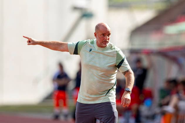Regionalliga Nordost: FC Rot Weiß Erfurt vs. BFC Preussen Erfurt, August 29, 2026; Daniel Volbert, Coach of BFC Preussen; Regionalliga Nordost: FC Rot Weiß Erfurt vs. BFC Preussen, Steigerwaldstadion, Erfurt, August 29, 2026 Copyright: xBEAUTIFULxSPORTS Duehringx